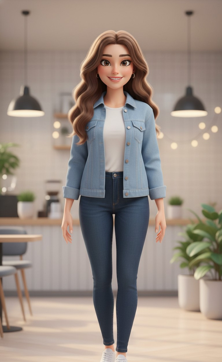 Anime & Cartoon — Pixar Style (Female)