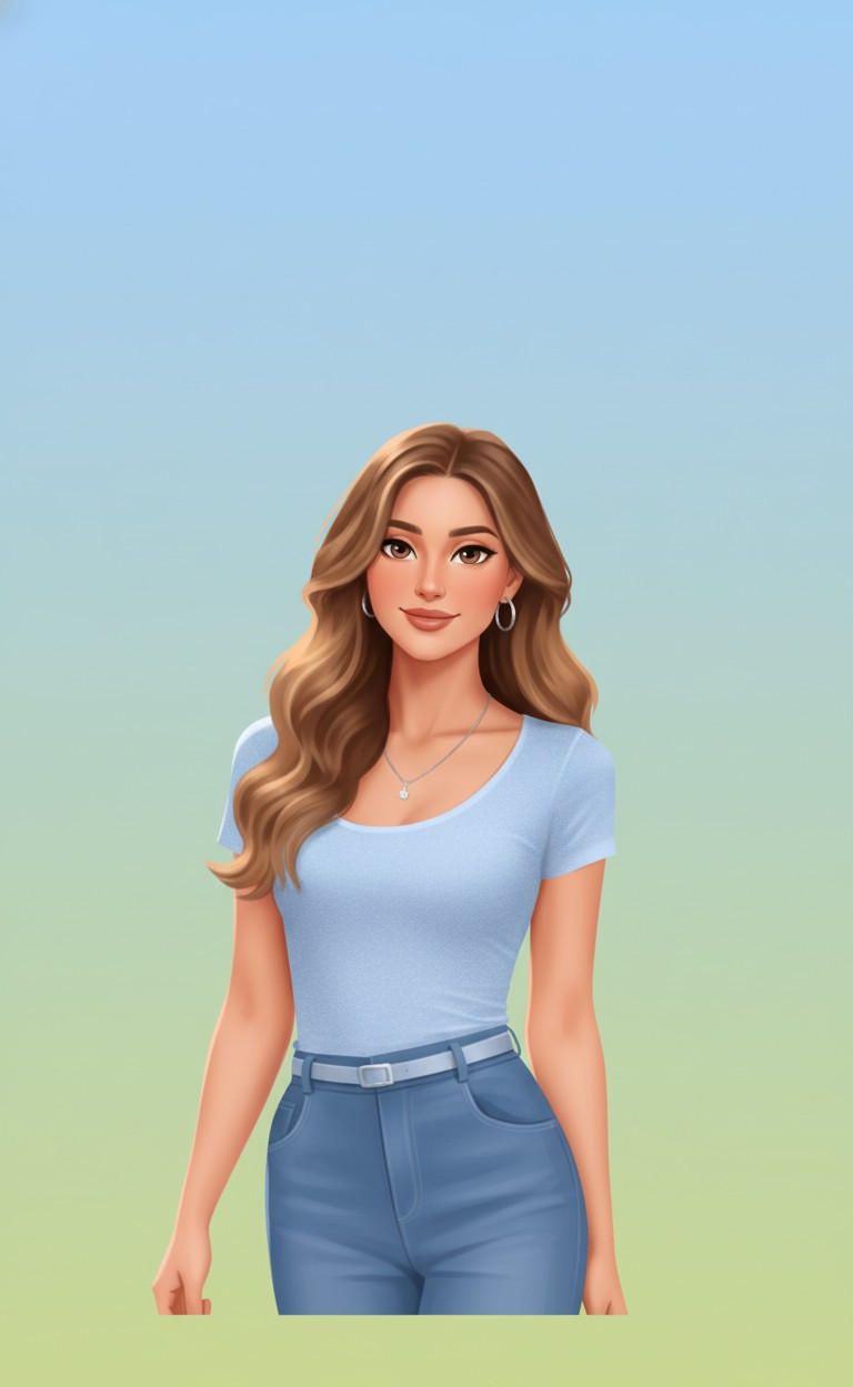 Anime & Cartoon — Cartoon Avatar (Female)