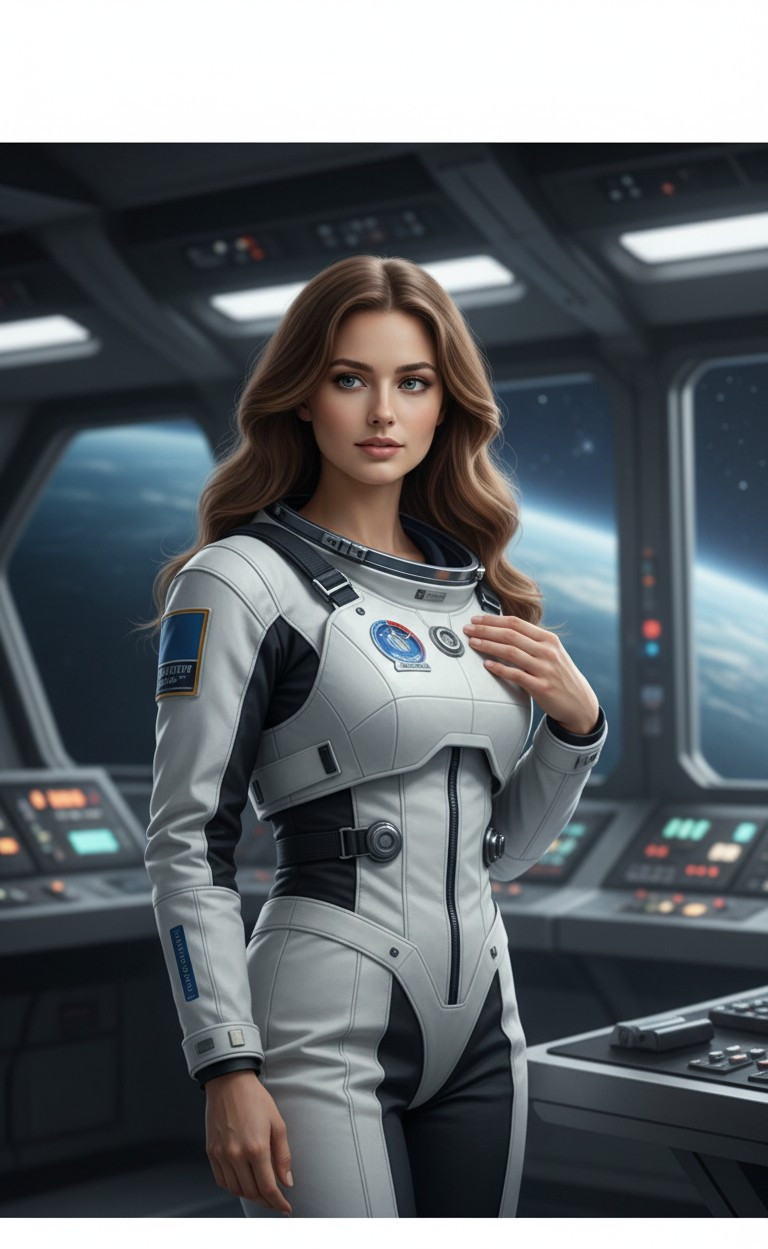Sci-Fi & Futuristic — Space Explorer (Female)