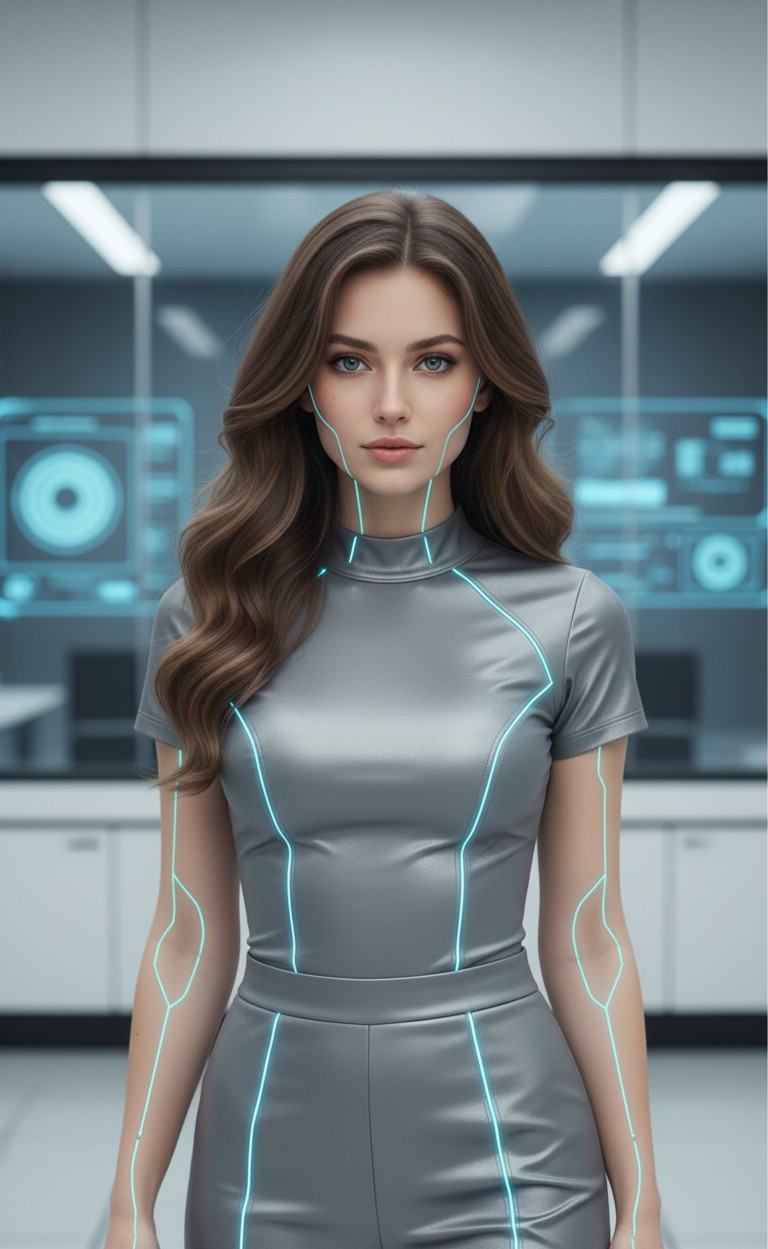 Sci-Fi & Futuristic — Android Human (Female)