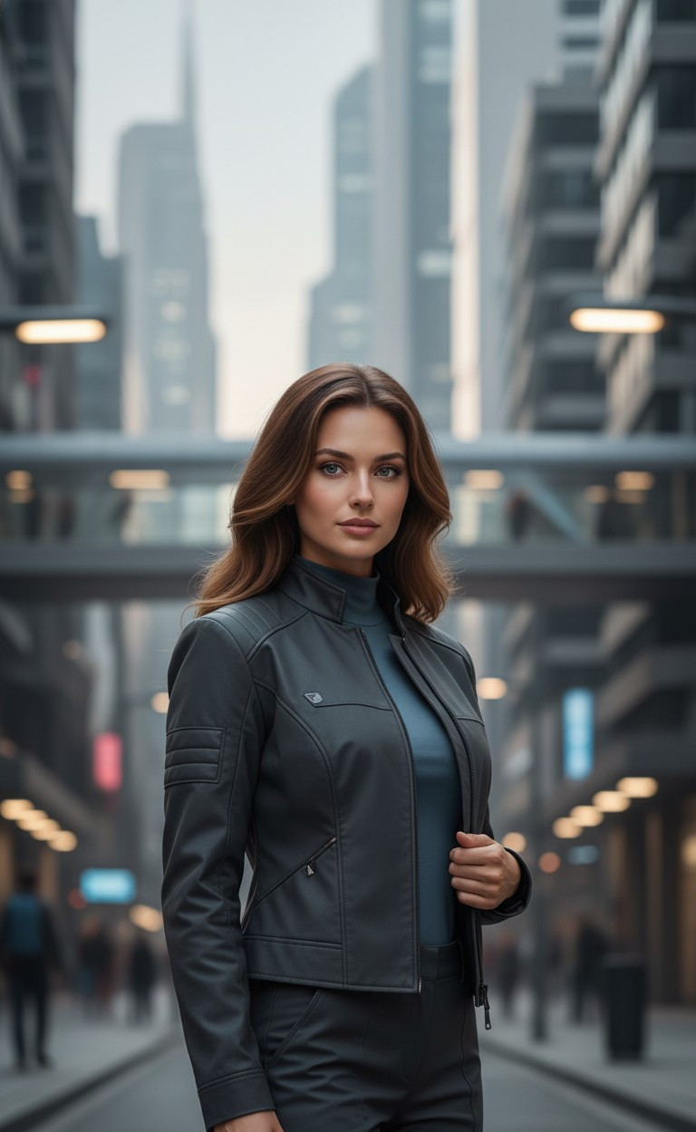 Sci-Fi & Futuristic — Neon City Resident (Female)