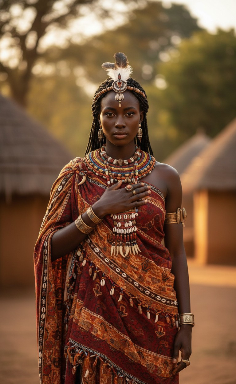 Cultural Essence — African Tribal King (Female)