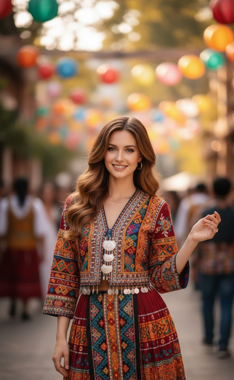Cultural Essence — Traditional Festival (Female)
