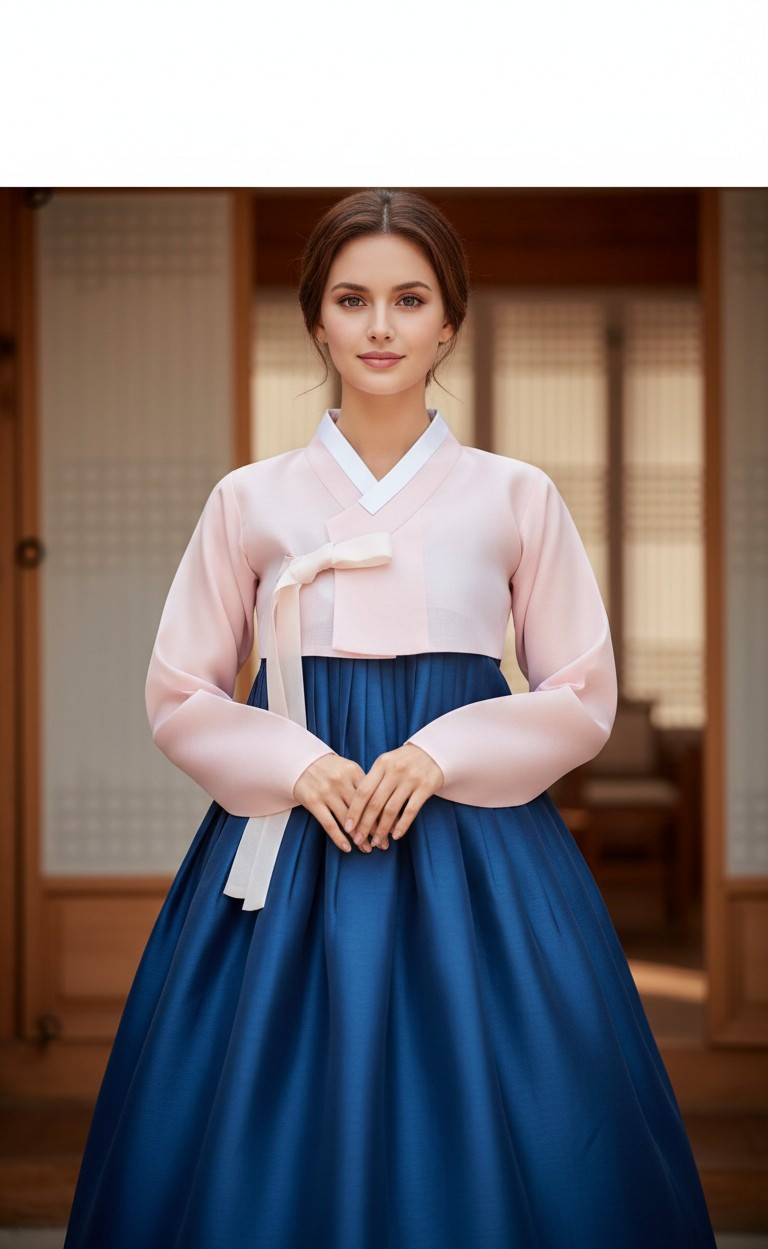 Cultural Essence — Korean Hanbok Style (Female)
