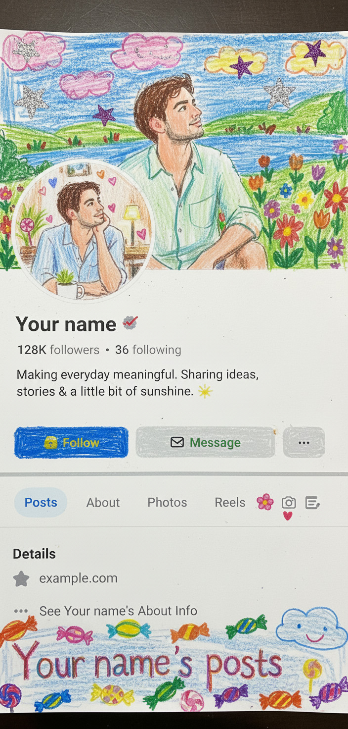 Playful Crayon — Playful Crayon Reimagining (Male)