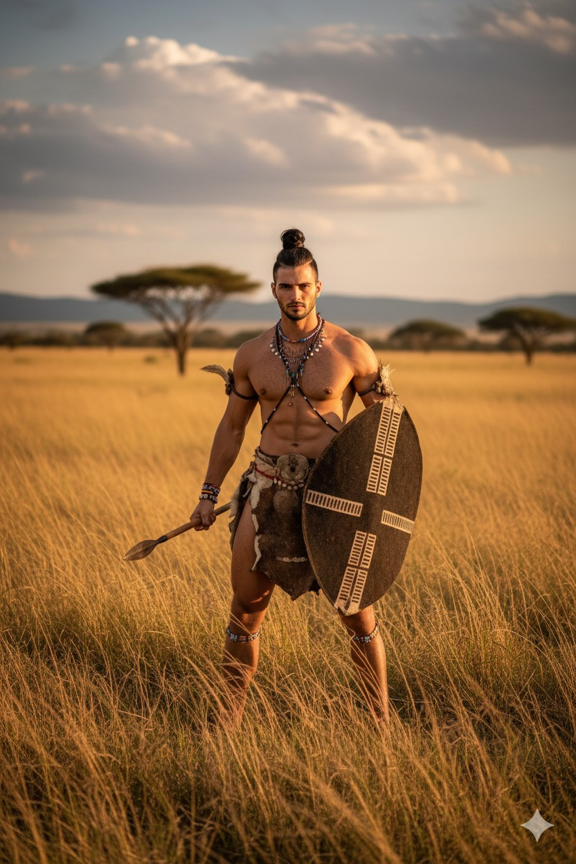 Legendary Warriors of the World — Zulu Warrior (South Africa) (Male)