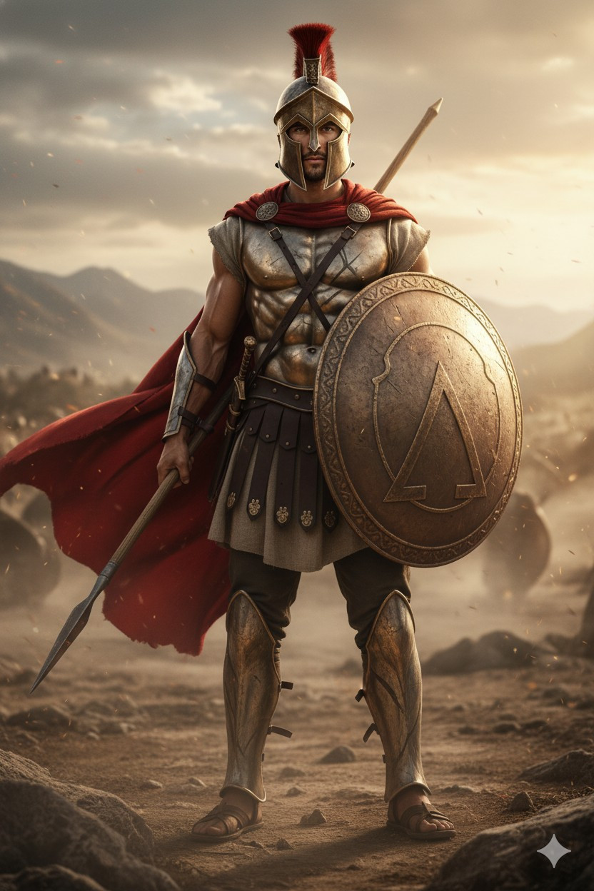 Legendary Warriors of the World — Spartan Warrior (Ancient Greece) (Male)