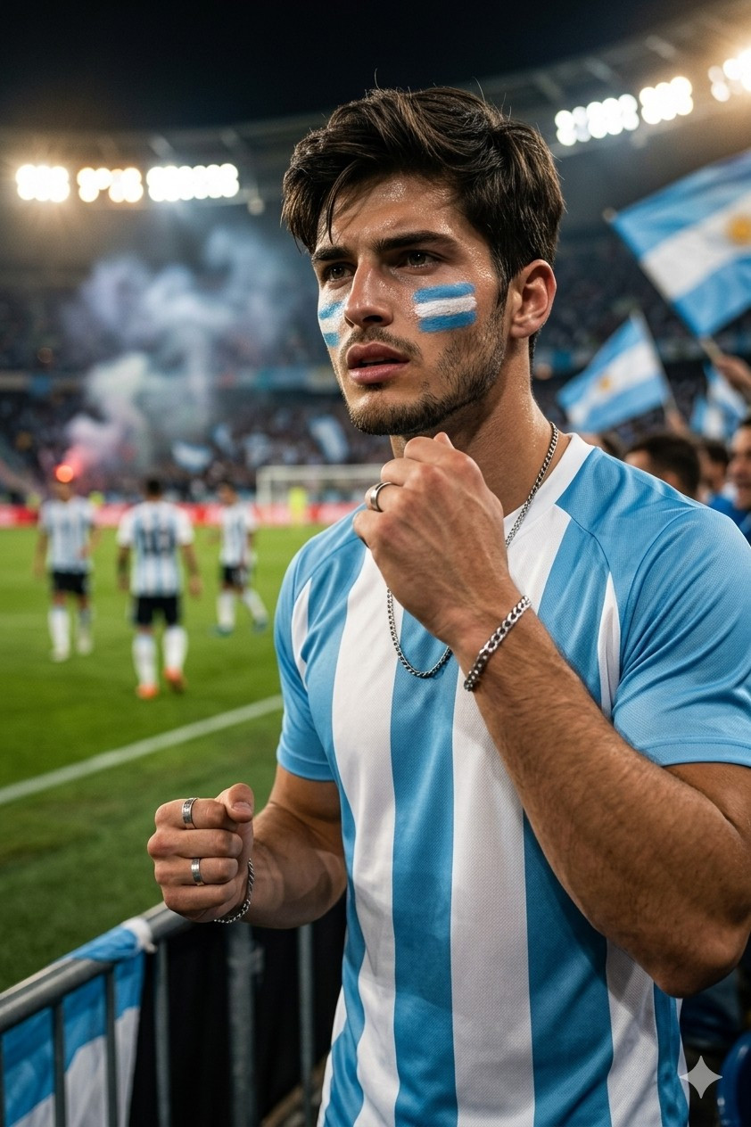 Football Fan Reactions — TOUCHLINE EMOTION SHOT (Male)