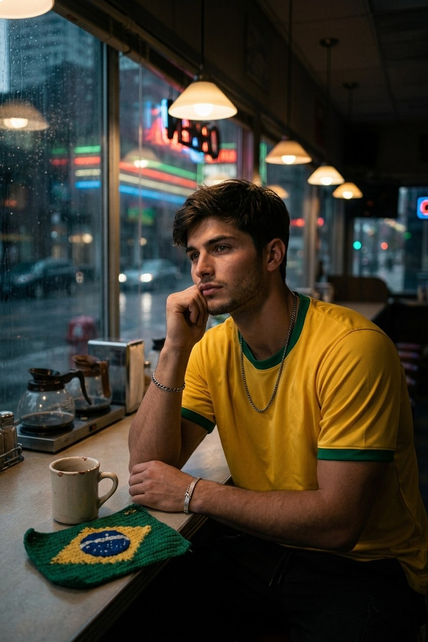 Supporter Lifestyle Portraits — midnight diner supporter portrait (Male)