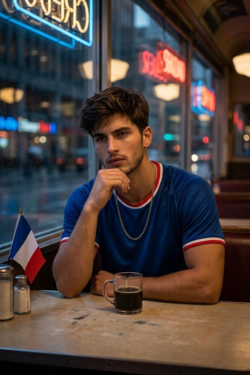 Supporter Lifestyle Portraits — midnight diner supporter portrait (Male)