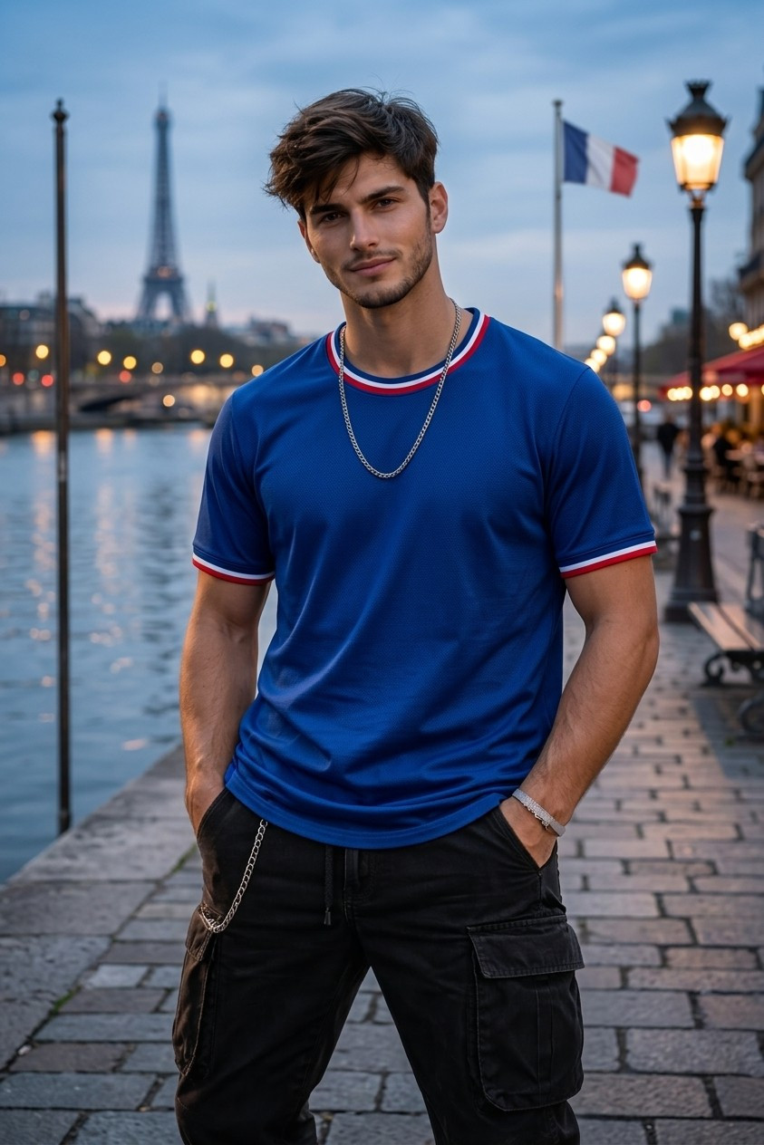 Supporter Lifestyle Portraits — riverside evening supporter portrait (Male)