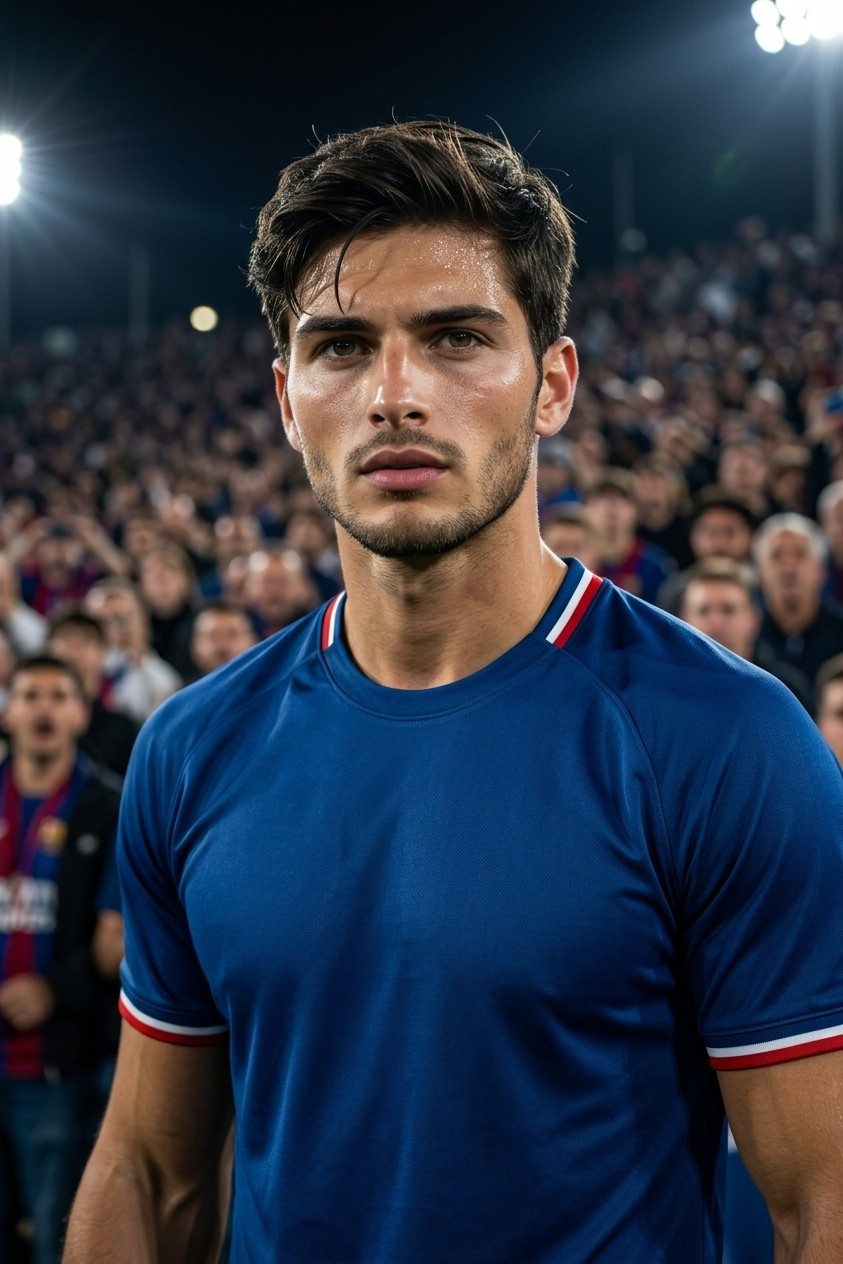 Football Fan Reactions — Stadium Emotion Close-Up (Male)