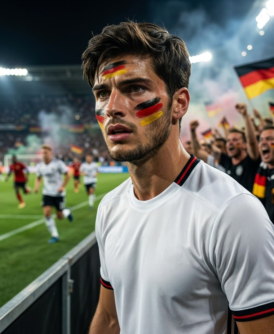 Football Fan Reactions — TOUCHLINE EMOTION SHOT (Male)