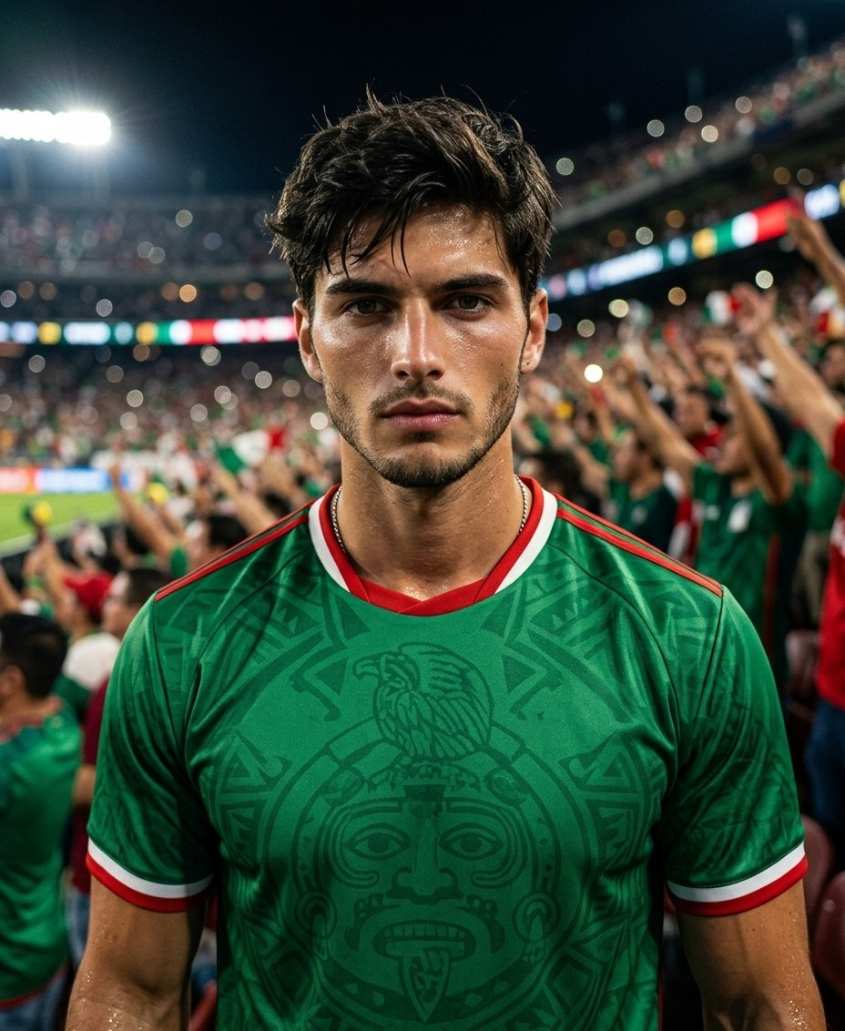Football Fan Reactions — Stadium Emotion Close-Up (Male)