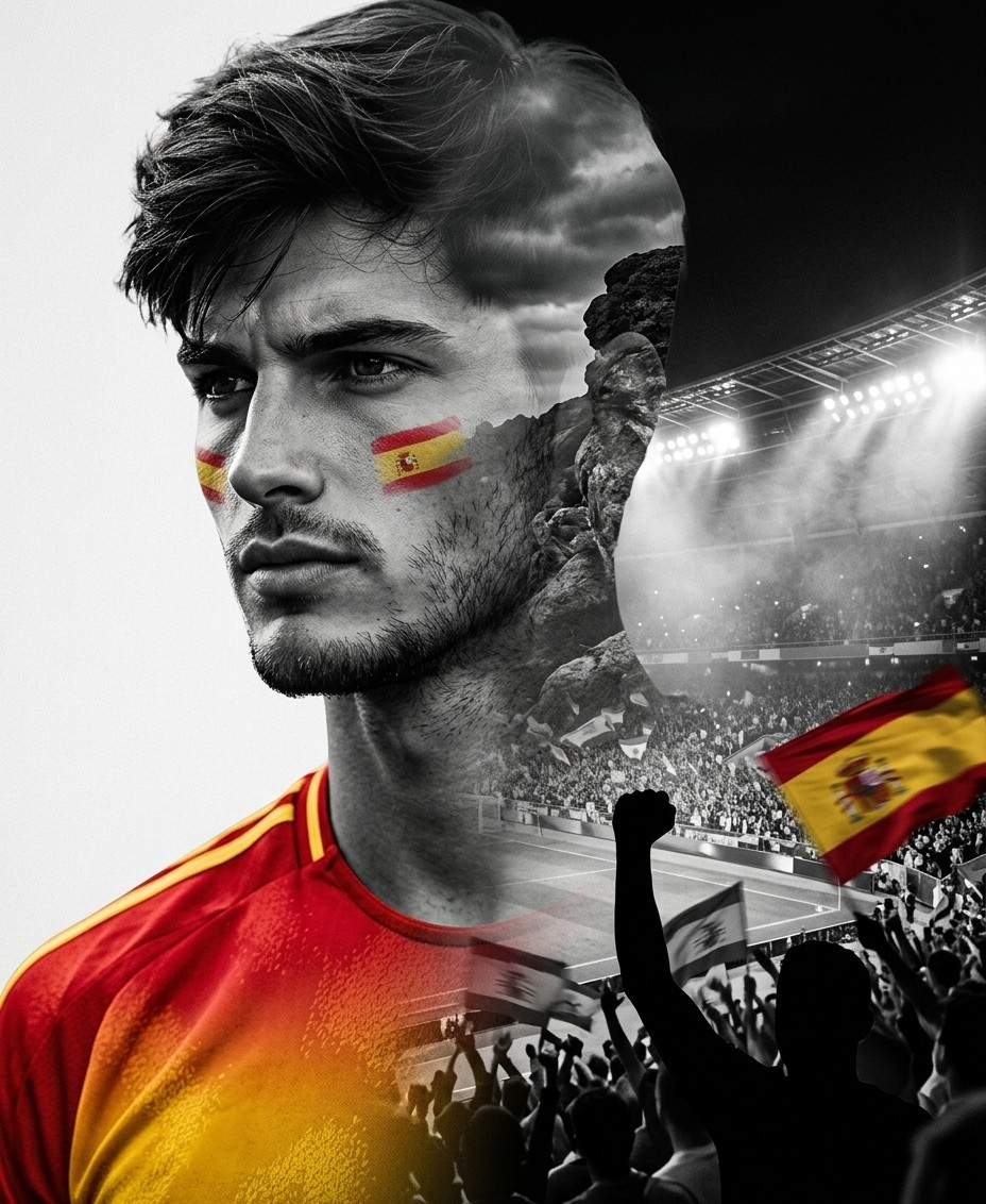Football Fan Reactions — DOUBLE EXPOSURE FOOTBALL FAN (Male)