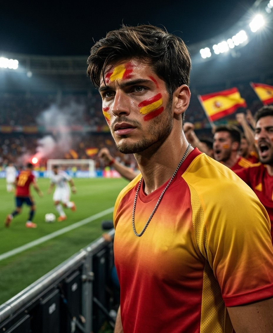 Football Fan Reactions — TOUCHLINE EMOTION SHOT (Male)