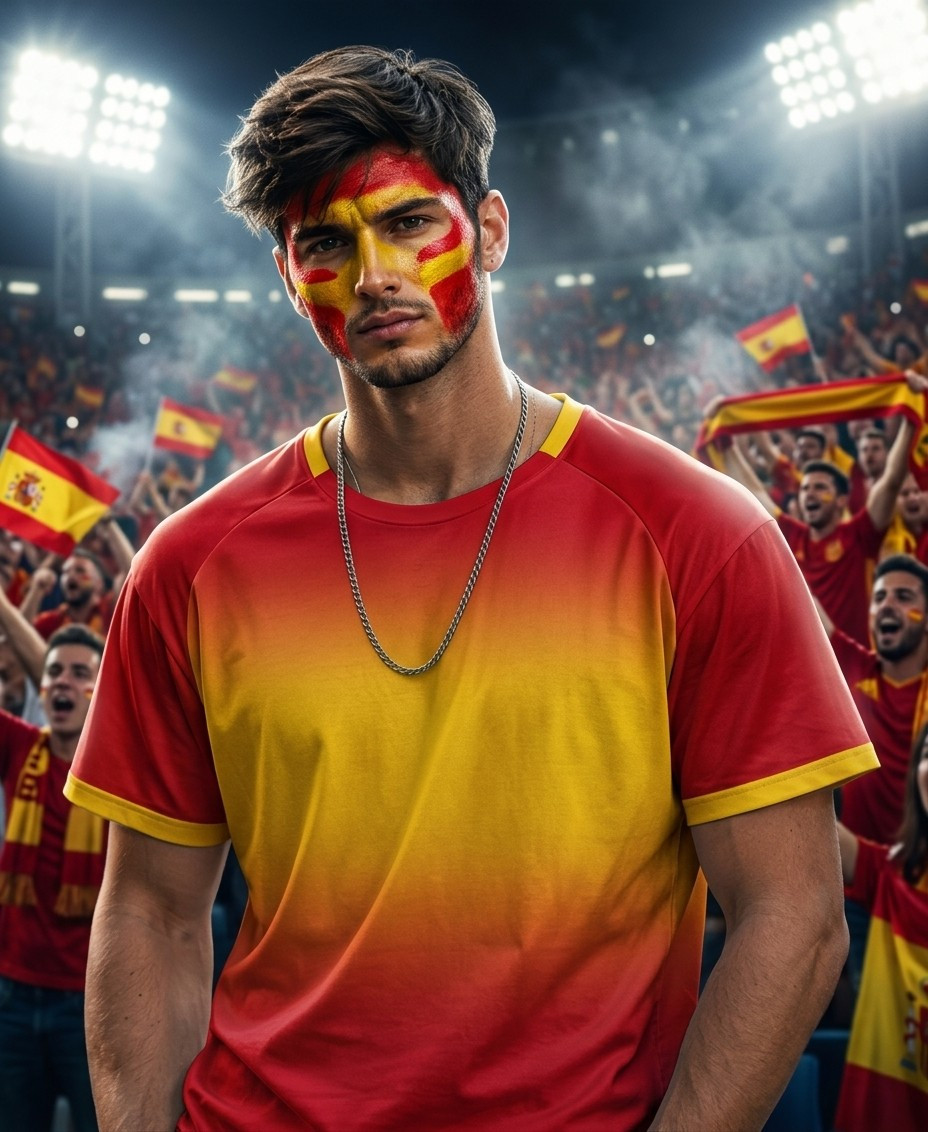 Football Fan Reactions — FLOODLIGHT STADIUM PORTRAIT (Male)