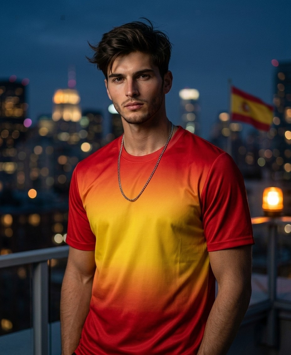 Supporter Lifestyle Portraits — rooftop night breeze portrait (Male)