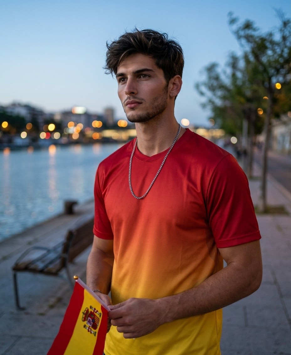 Supporter Lifestyle Portraits — riverside evening supporter portrait (Male)