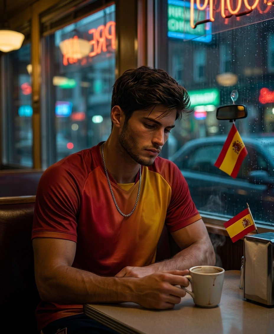Supporter Lifestyle Portraits — midnight diner supporter portrait (Male)