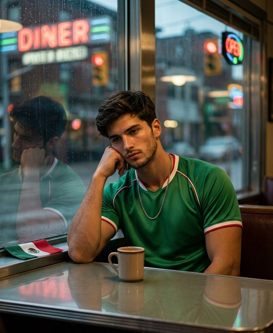 Supporter Lifestyle Portraits — midnight diner supporter portrait (Male)