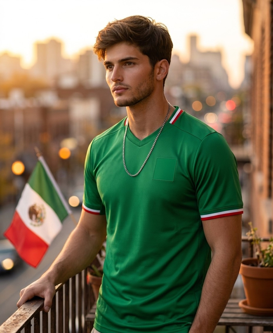 Supporter Lifestyle Portraits — sunset balcony supporter portrait (Male)