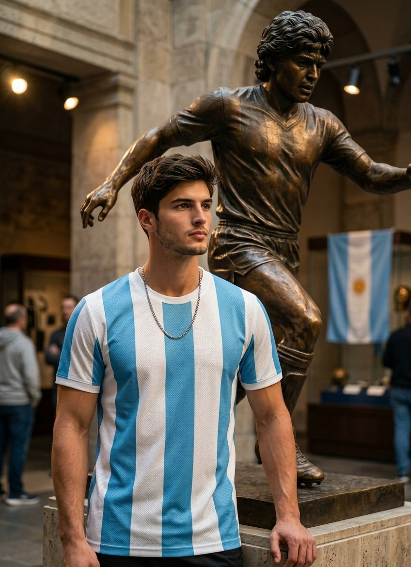 Football Star Poster Series — Monument Legacy Portrait (Male)