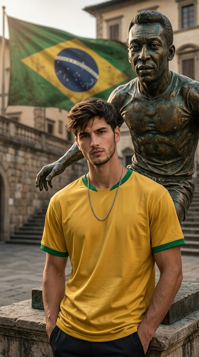 Football Star Poster Series — Monument Legacy Portrait (Male)