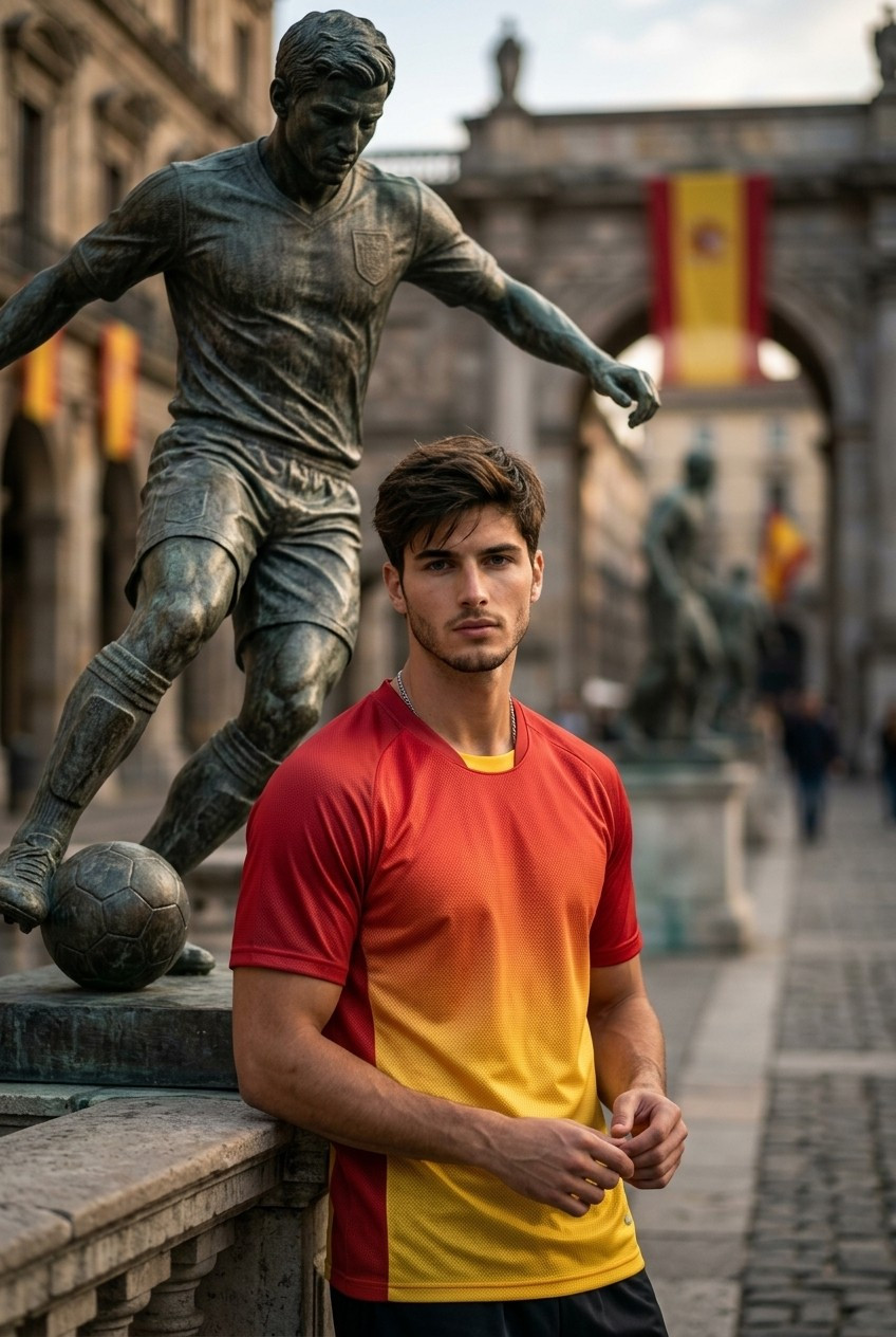 Football Star Poster Series — Monument Legacy Portrait (Male)
