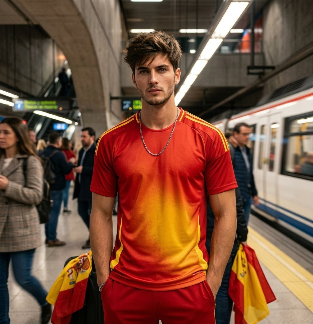 Football Star Poster Series — Match Day Metro Station (Male)