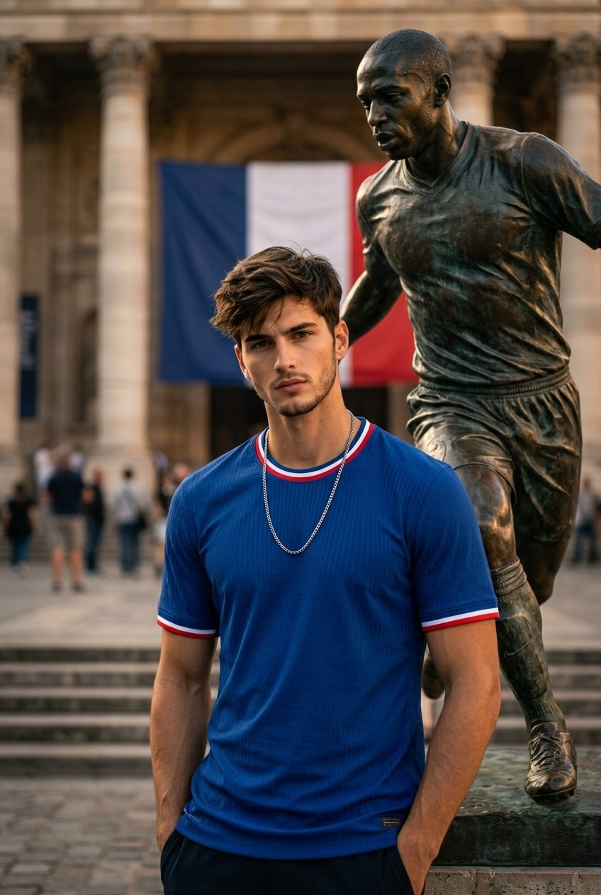 Football Star Poster Series — Monument Legacy Portrait (Male)