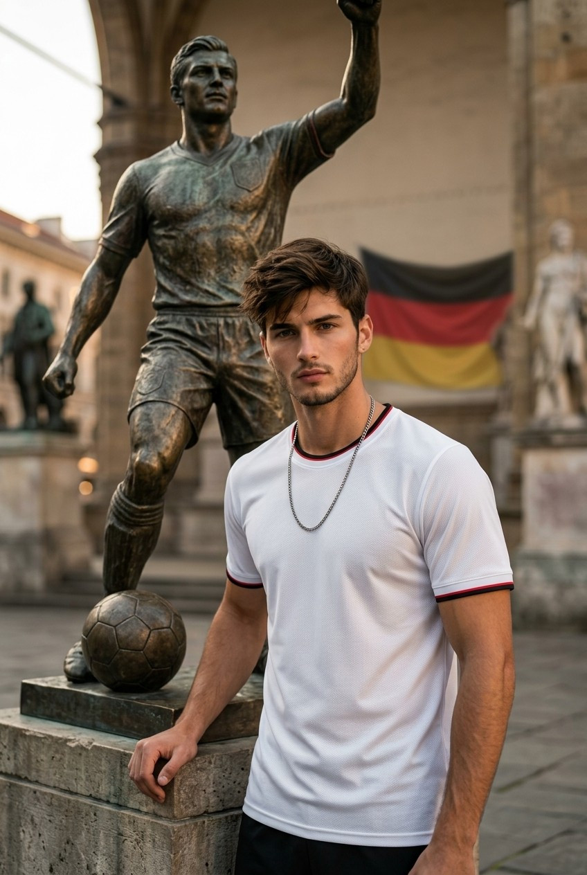 Football Star Poster Series — Monument Legacy Portrait (Male)