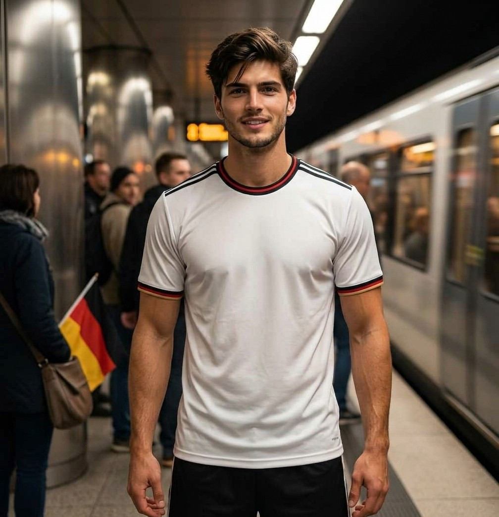 Football Star Poster Series — Match Day Metro Station (Male)
