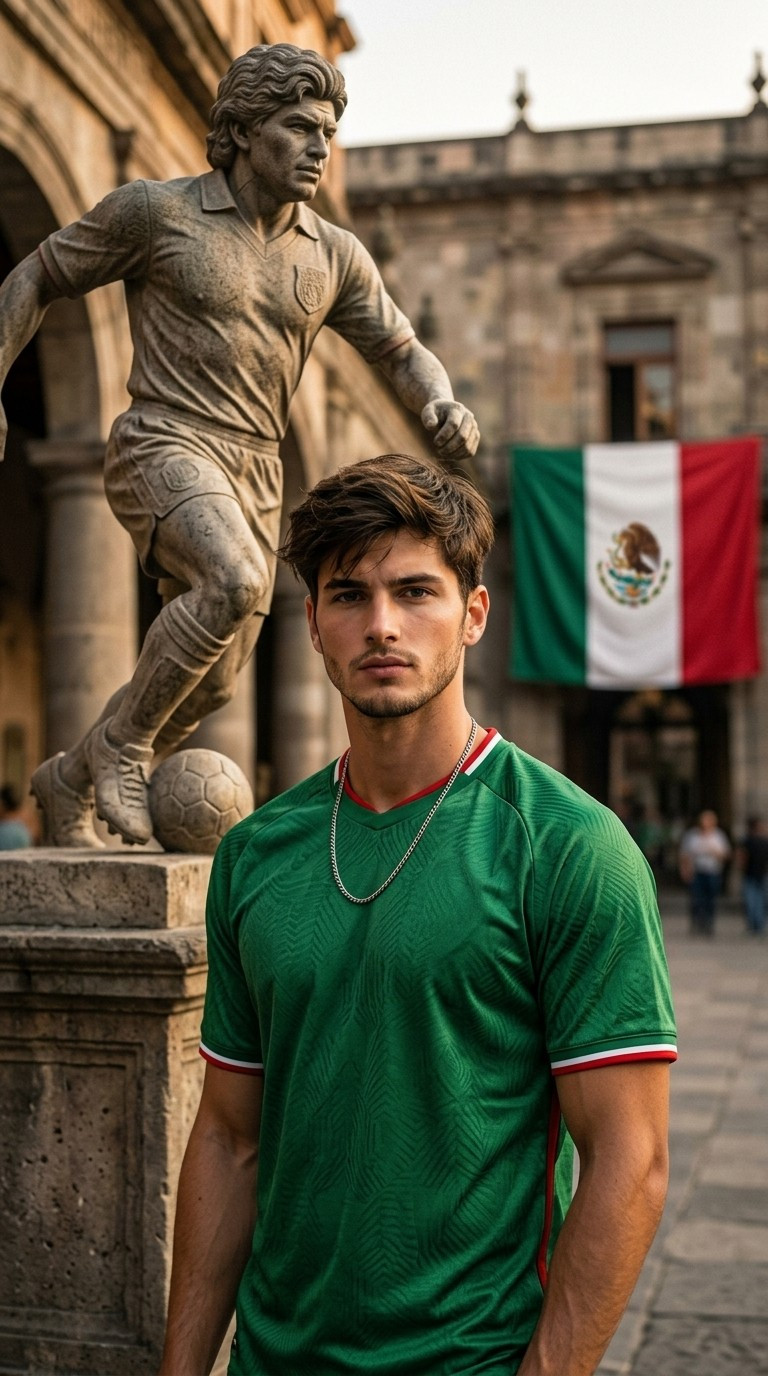 Football Star Poster Series — Monument Legacy Portrait (Male)