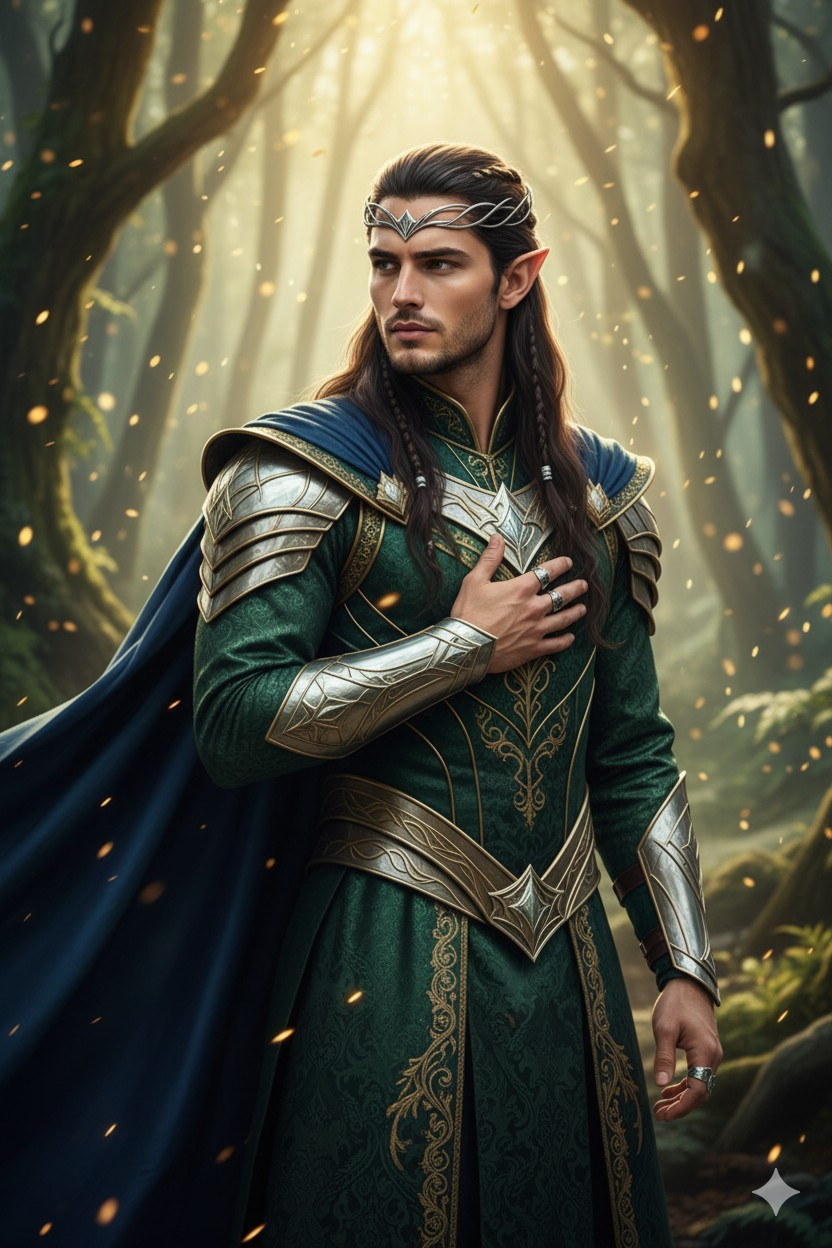Fantasy & Mythology — Elf Prince (Male)