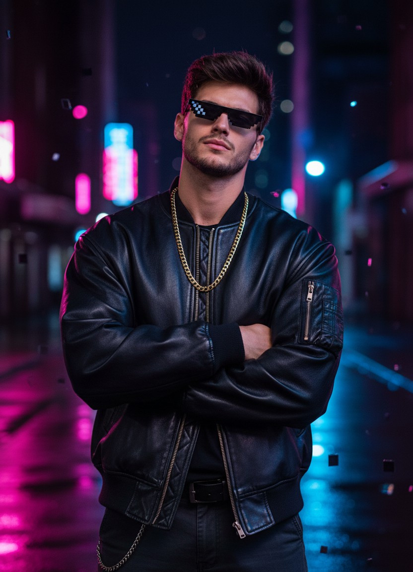 Pixel Legend (Meme-Core) — The Deal With It Legend (Male)