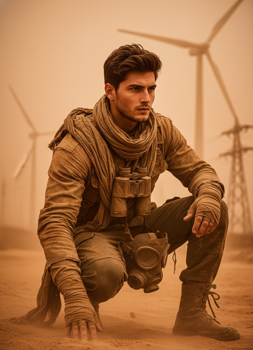 Wasteland Warlord — The Sandstorm Scout (Male)