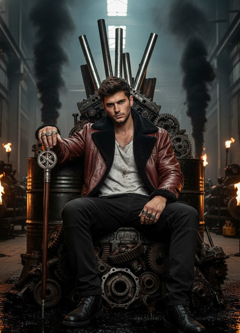 Wasteland Warlord — The Oil Baron (Male)