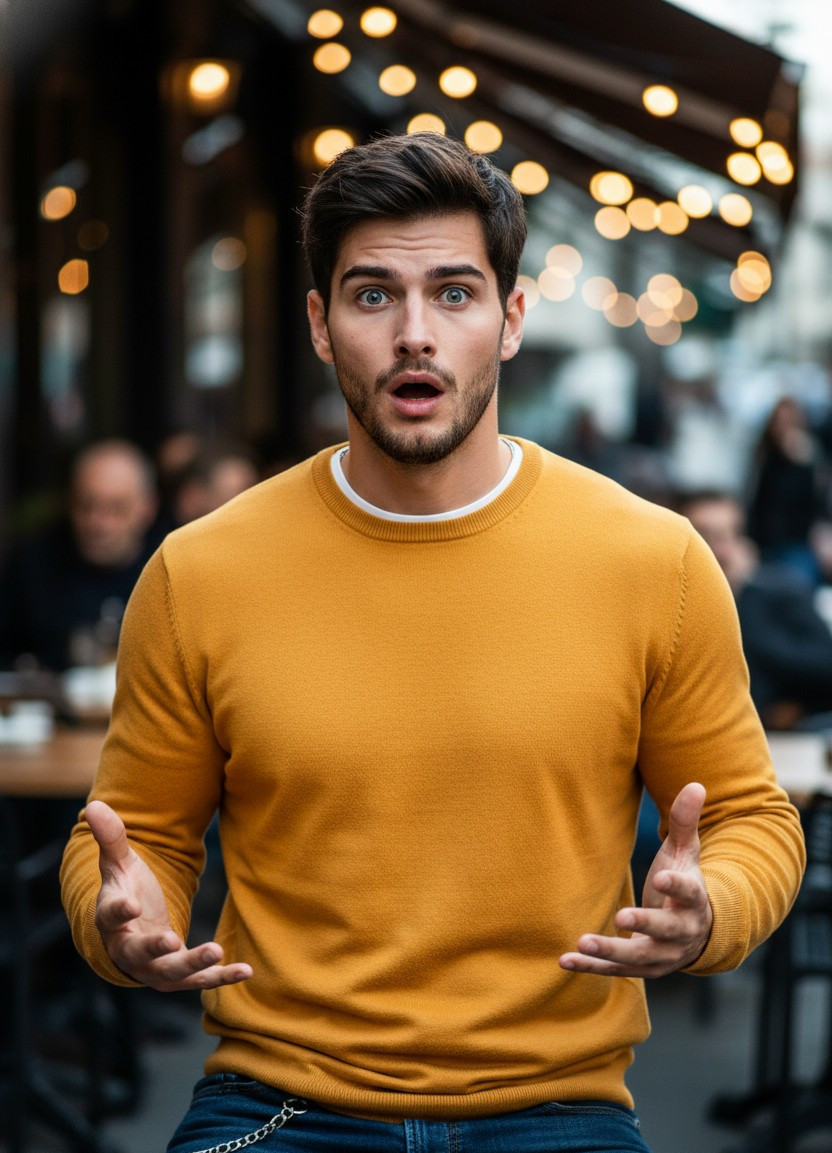 Meme Face Reality — Shocked Pikachu Energy (Male)