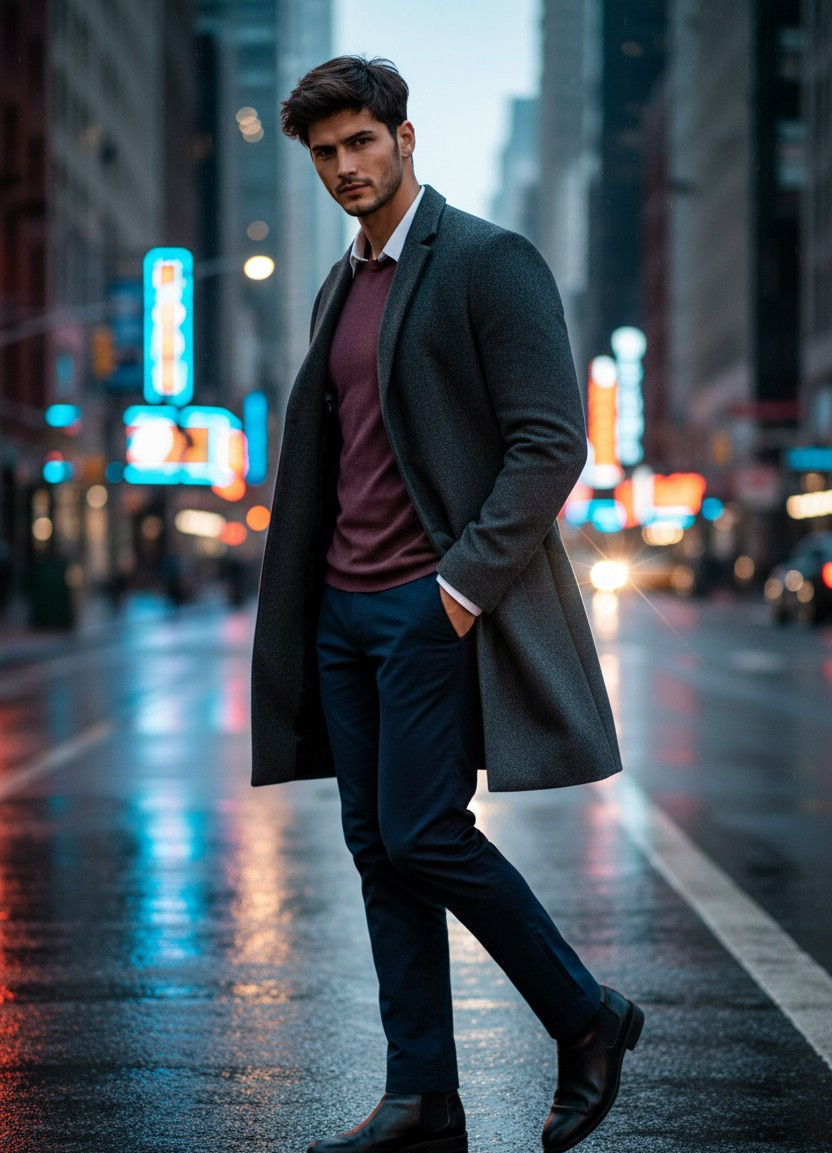 Iconic poses of different celebrity — Urban Strider Pose (Male)