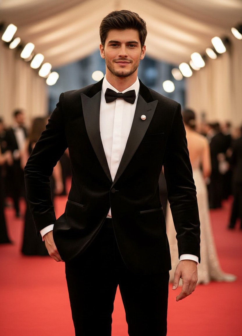 Iconic poses of different celebrity — Gala Glamour Stance (Male)