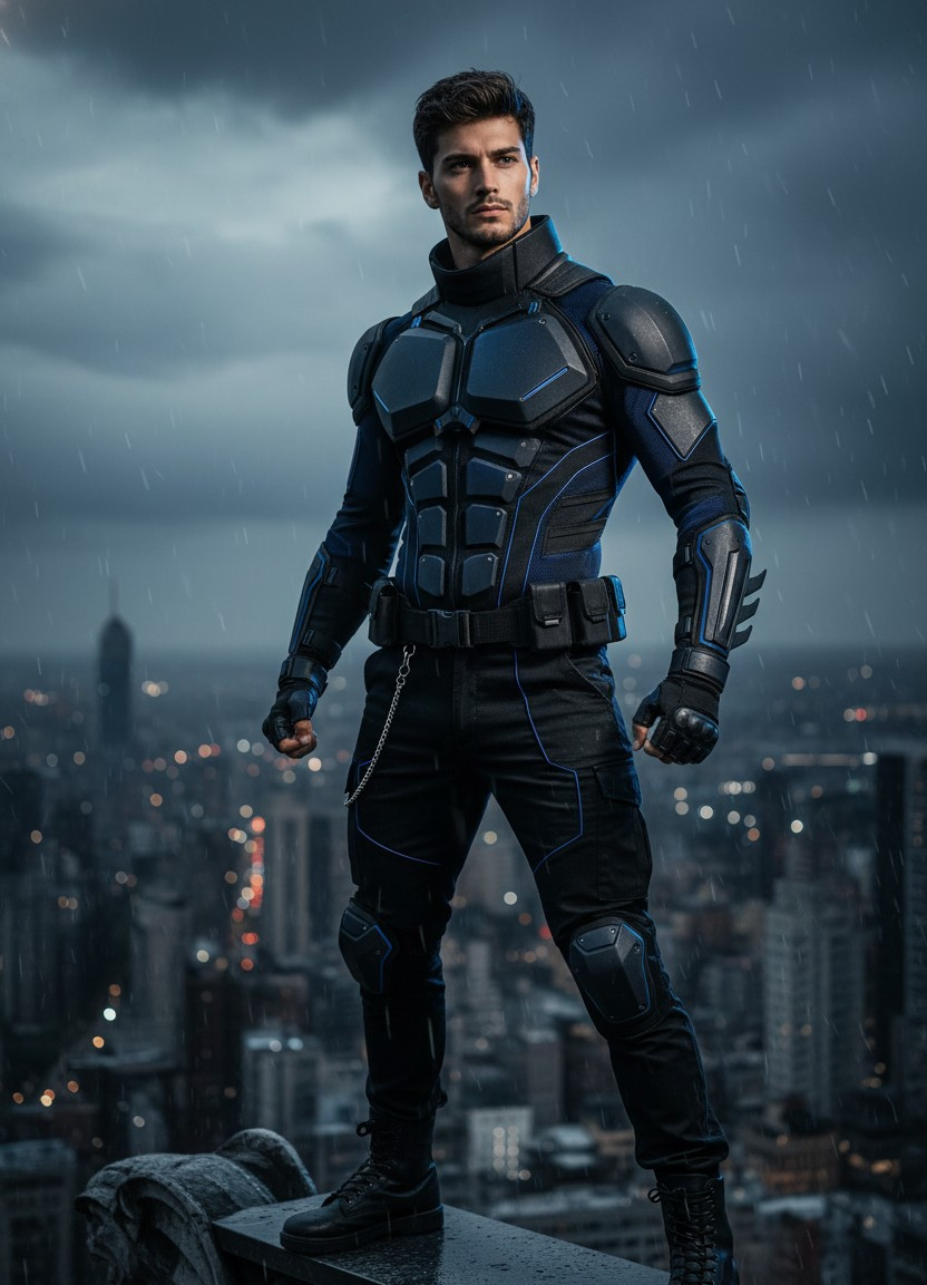 Iconic poses of different celebrity — Heroic Aura Pose (Male)