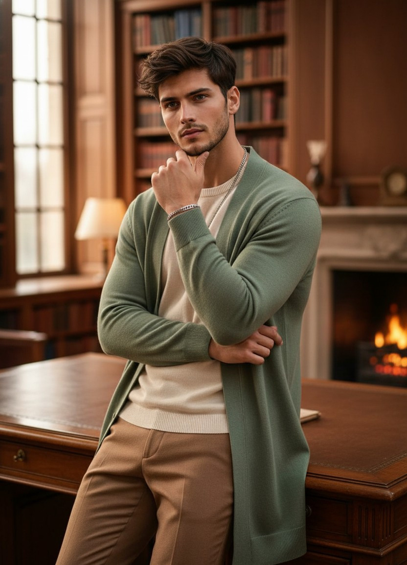 Iconic poses of different celebrity — Reflective Vision Stance (Male)