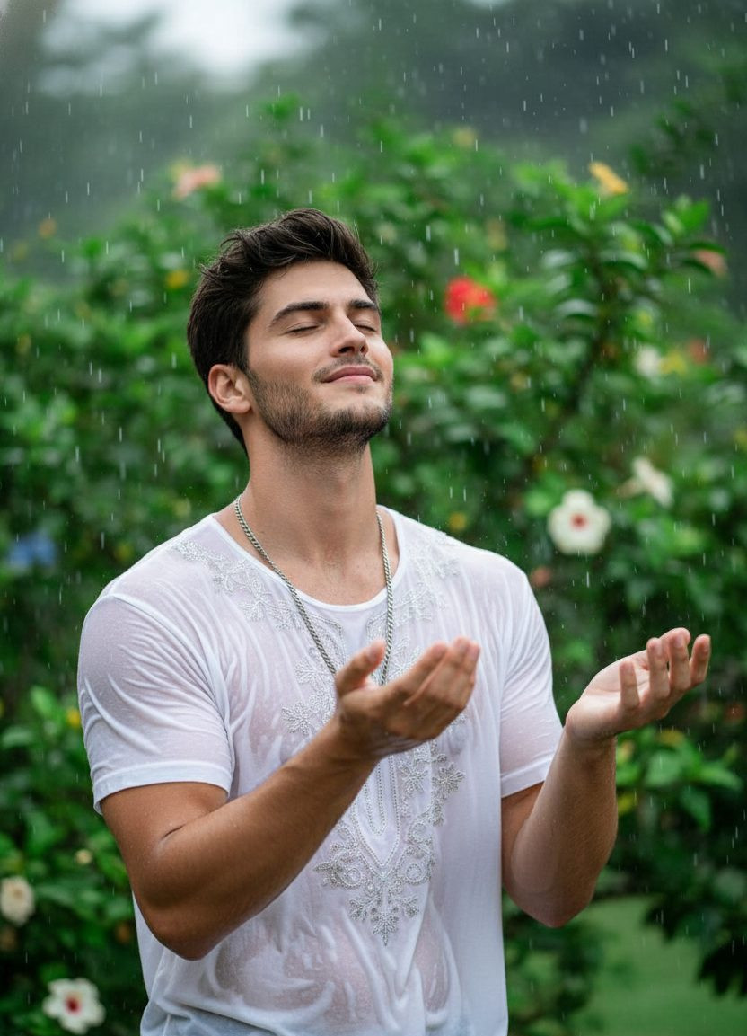 Iconic Bollywood Poses — Monsoon Melody (Male)
