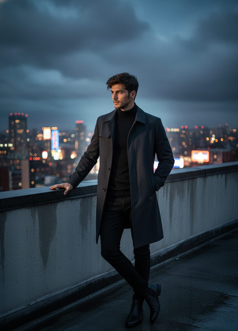 James Bond Special — Rooftop Silhouette (Male)