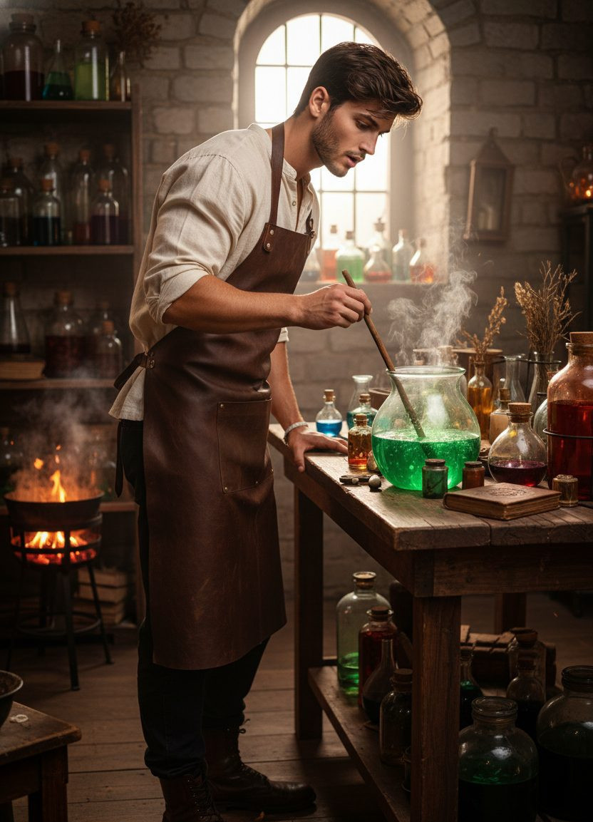 Harry Potter Iconic Style — Potion Master's Apprentice (Male)