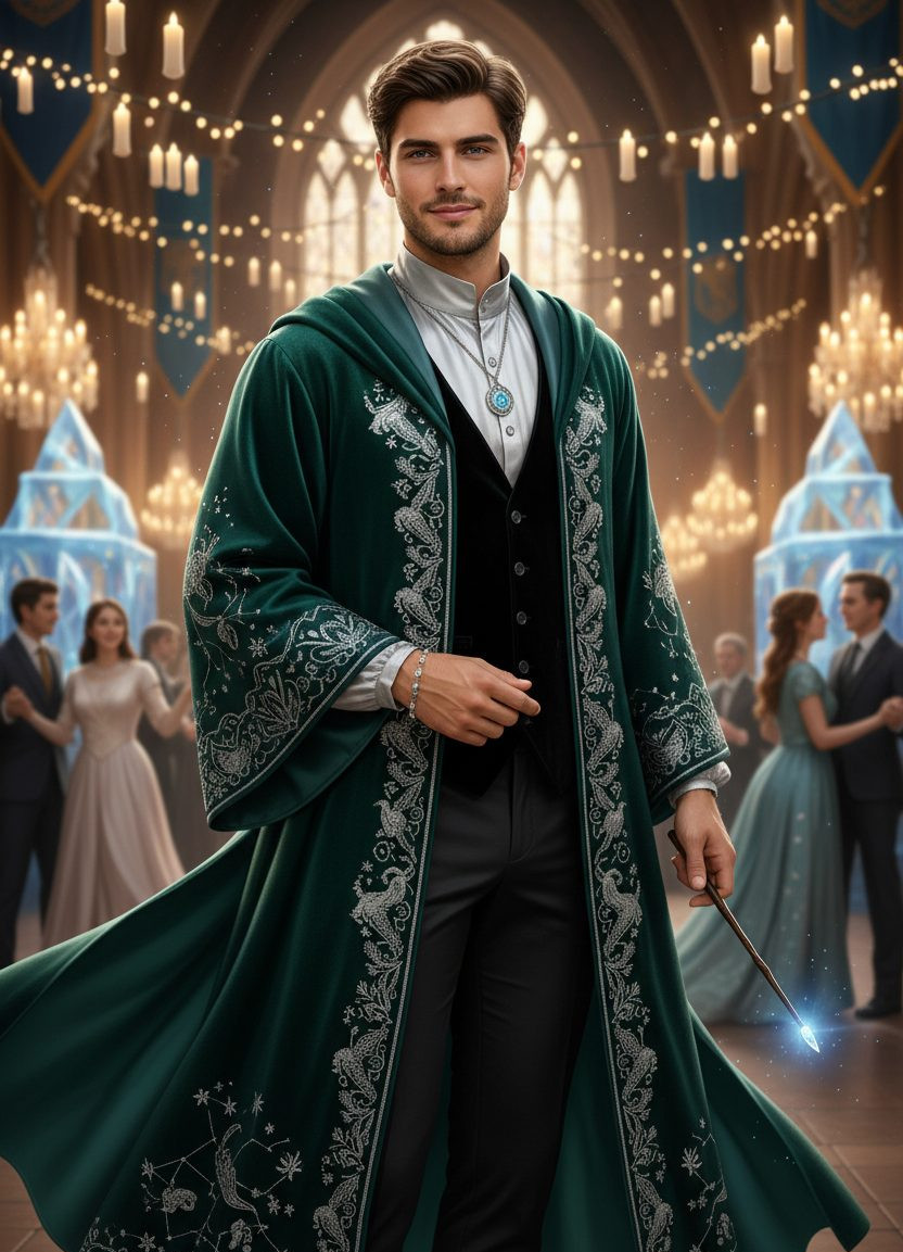 Harry Potter Iconic Style — Yule Ball Elegance (Male)