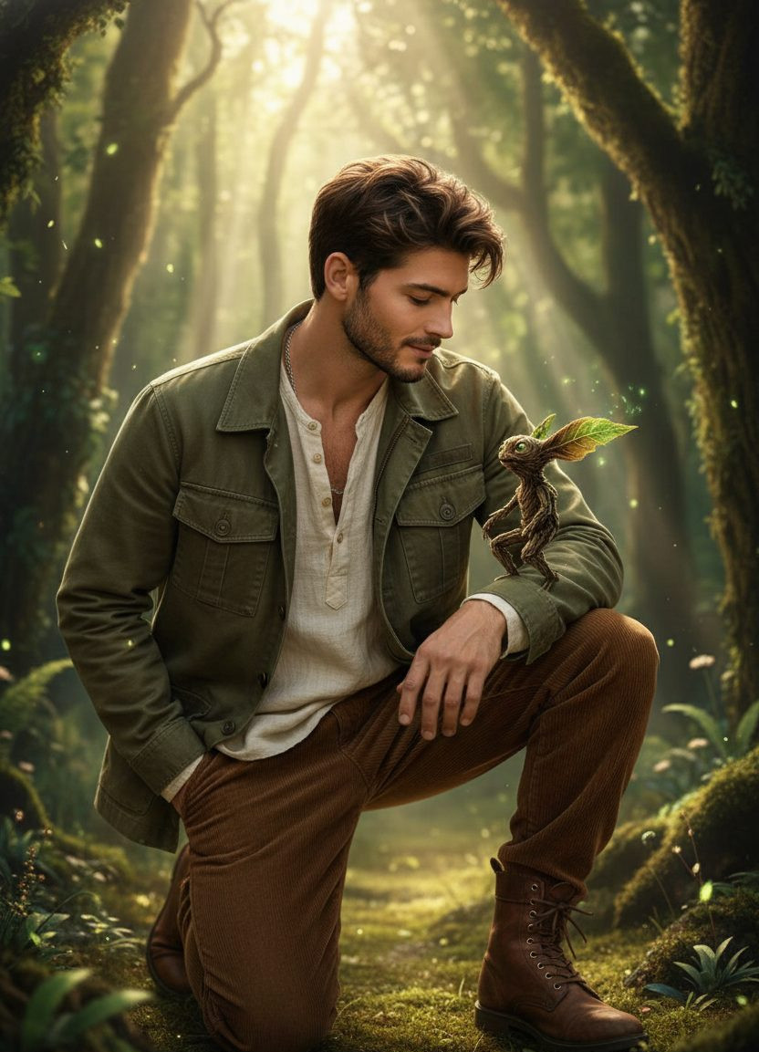 Harry Potter Iconic Style — Magical Creature Tamer (Male)