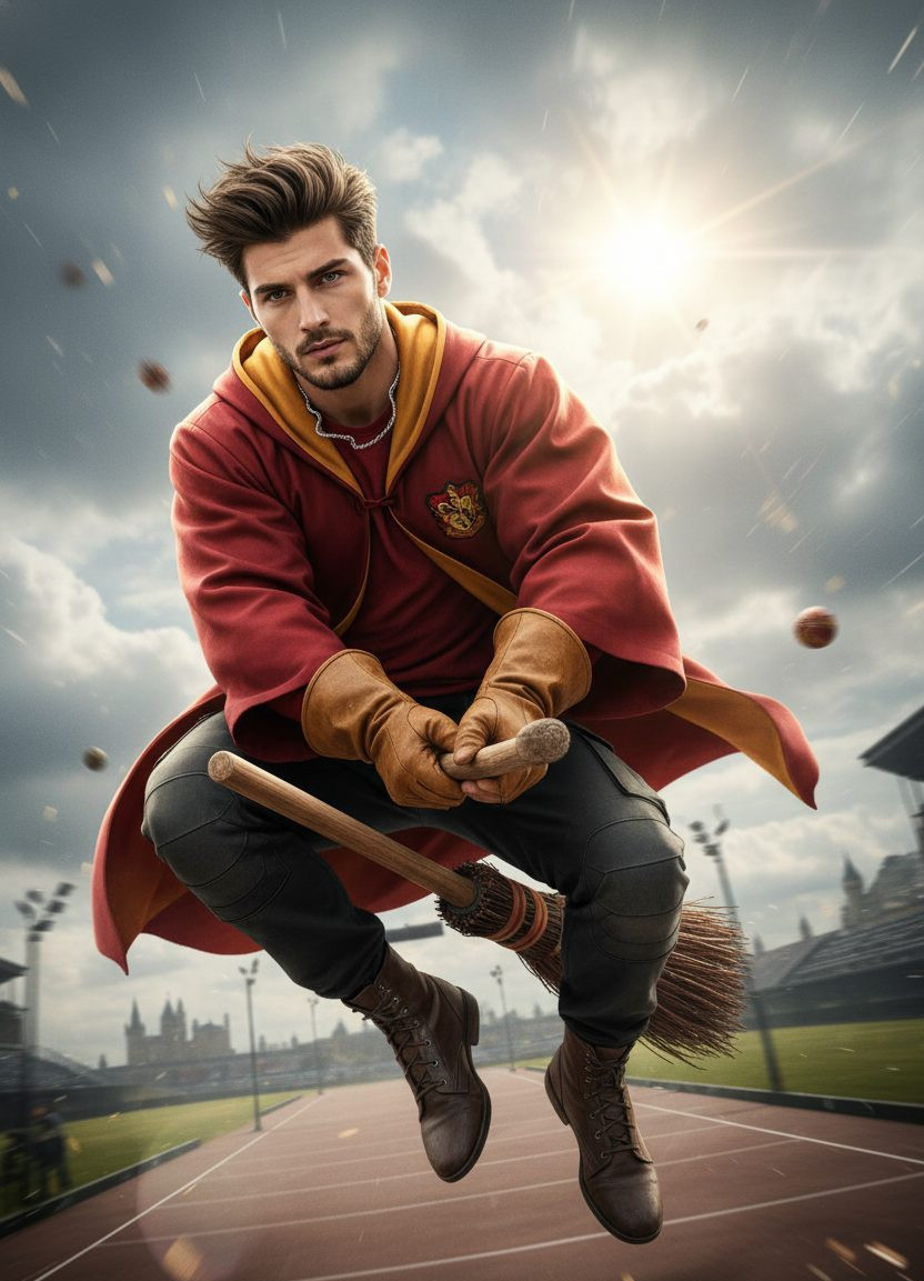 Harry Potter Iconic Style — Quidditch Champion (Male)