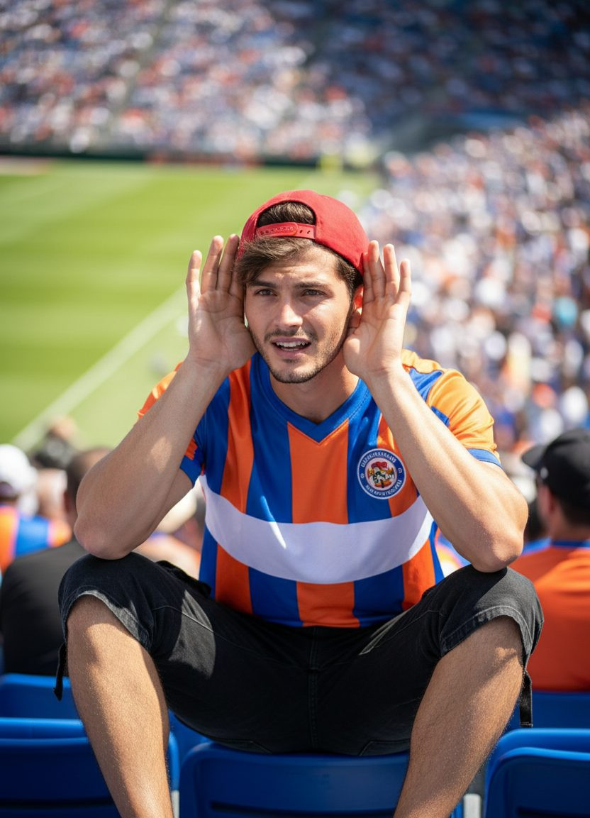 Mr. Bean Iconic Pose — Game Day Gaffe (Male)